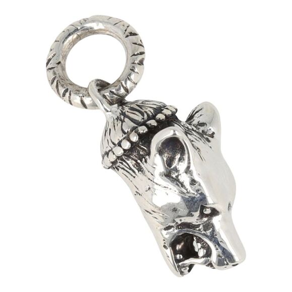 Gucci Anger Forest Wolf Head Charm - Picture 1 of 3